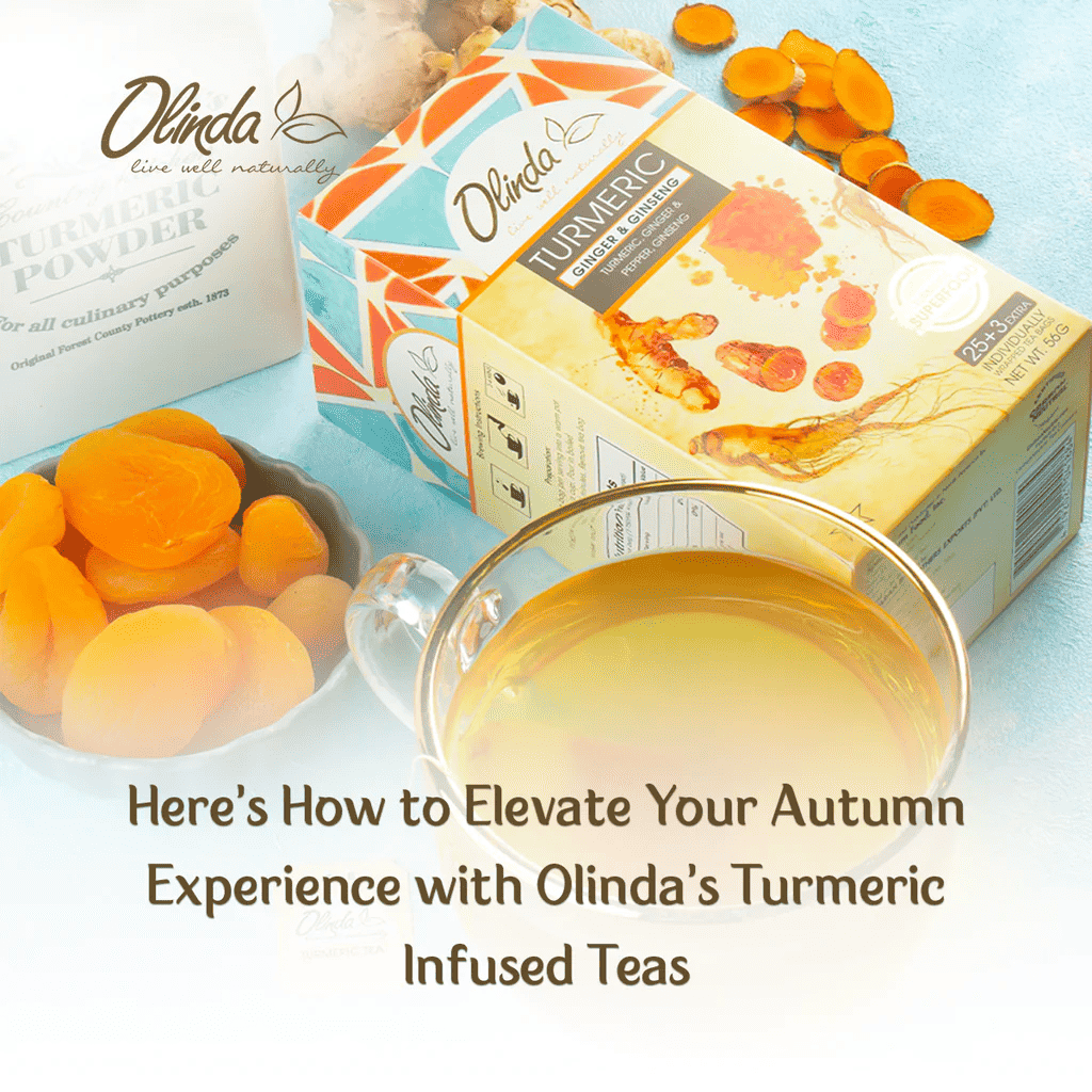 Elevate Your Autumn Experience with Olinda's Turmeric-Infused Teas