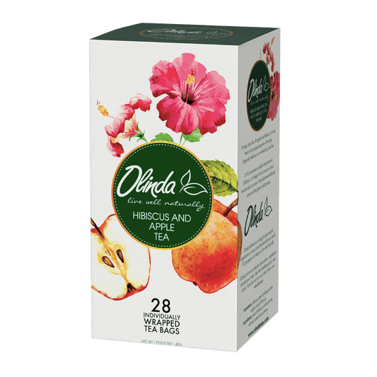 Hibiscus and Apple tea (28 Tea Bags) - Olinda Teas