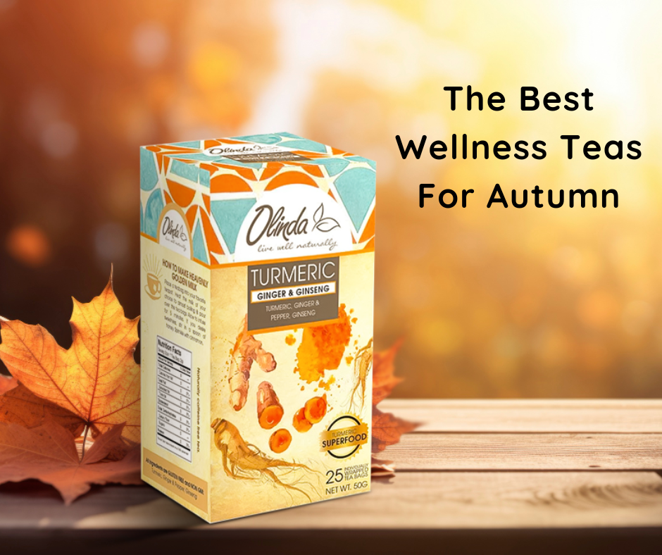 Embrace Autumn Wellness with Olinda's Turmeric Ginger Tea
