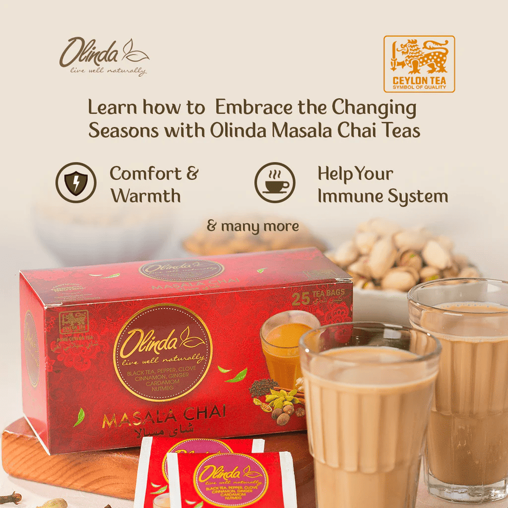 Embrace the Changing Seasons with Olinda Masala Chai: Your Immunity Booster