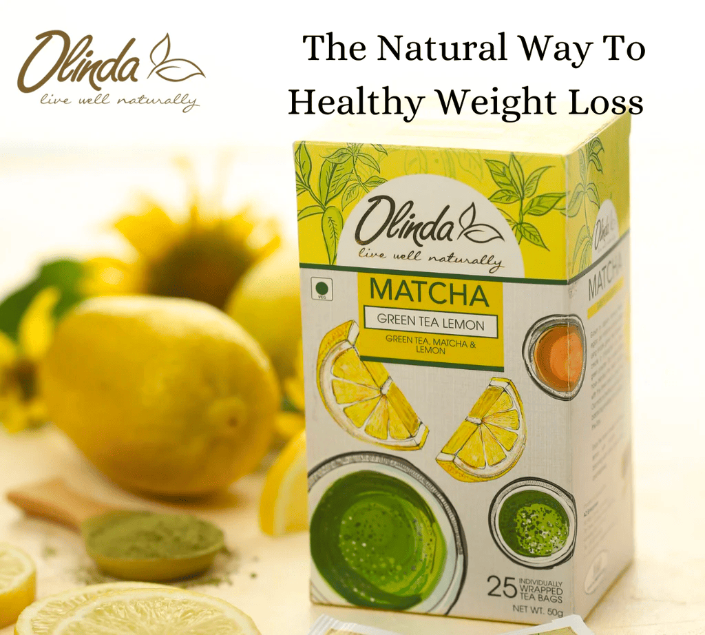 The Natural way to healthy Weight Loss: Olinda's Matcha Green Tea Range