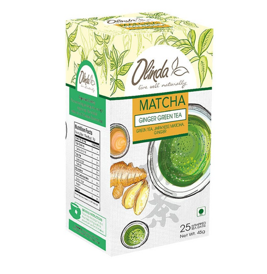 Matcha Ginger Green Tea (25 Tea Bags)