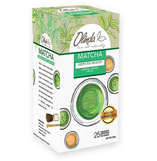 Matcha Green Tea Infusion (25 Tea Bags)