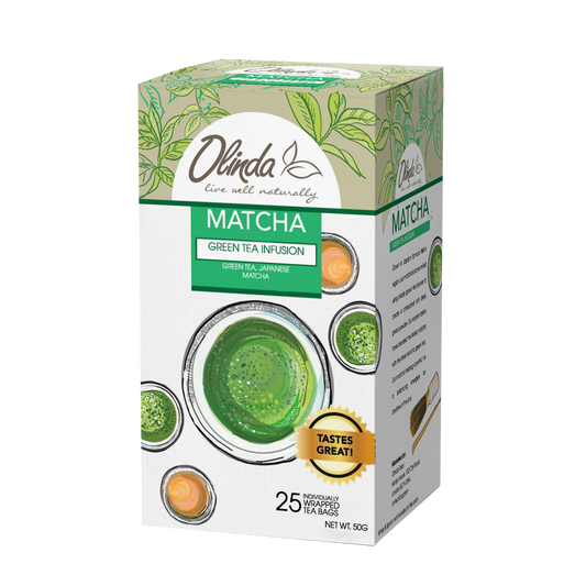 Matcha Green Tea Infusion (25 Tea Bags)