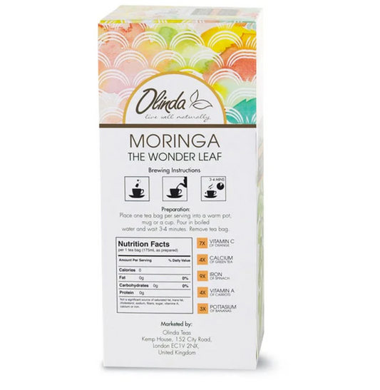 Moringa Citrus Fruits (25 Tea Bags) - Olinda Teas