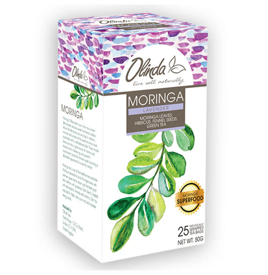 Moringa Lavender (25 Tea Bags) - Olinda Teas