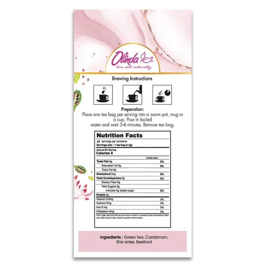 Pink Tea (25 Tea Bags) - Olinda Teas