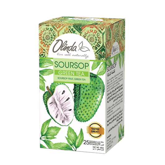 Soursop Green tea (25 Tea Bags)