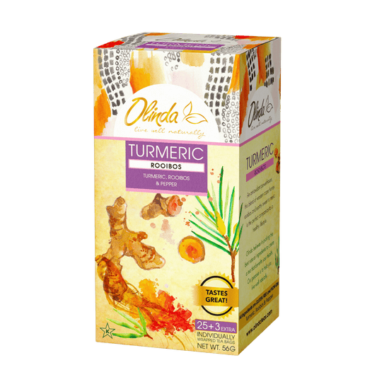 Turmeric Rooibos Tea (25 Tea Bags)