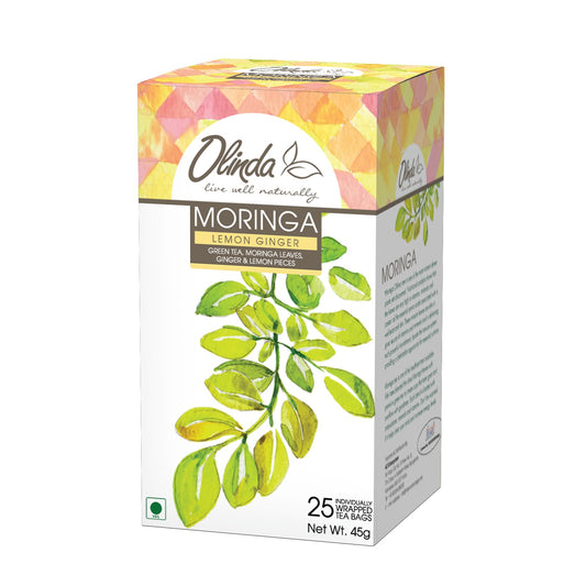 Moringa Lemon Ginger (25 Tea Bags)