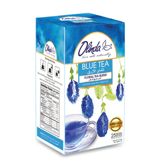 Olinda Blue Tea Pack  28 tea bags