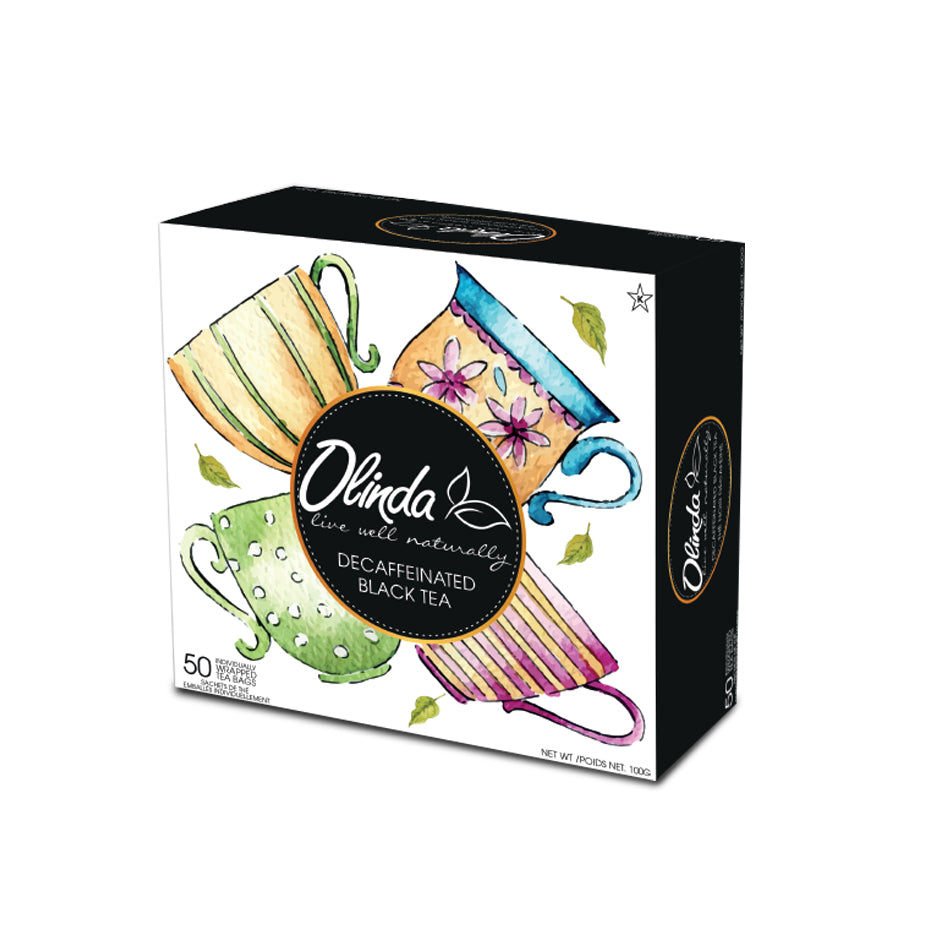Olinda Decaffeinated Black tea 50 tea bags