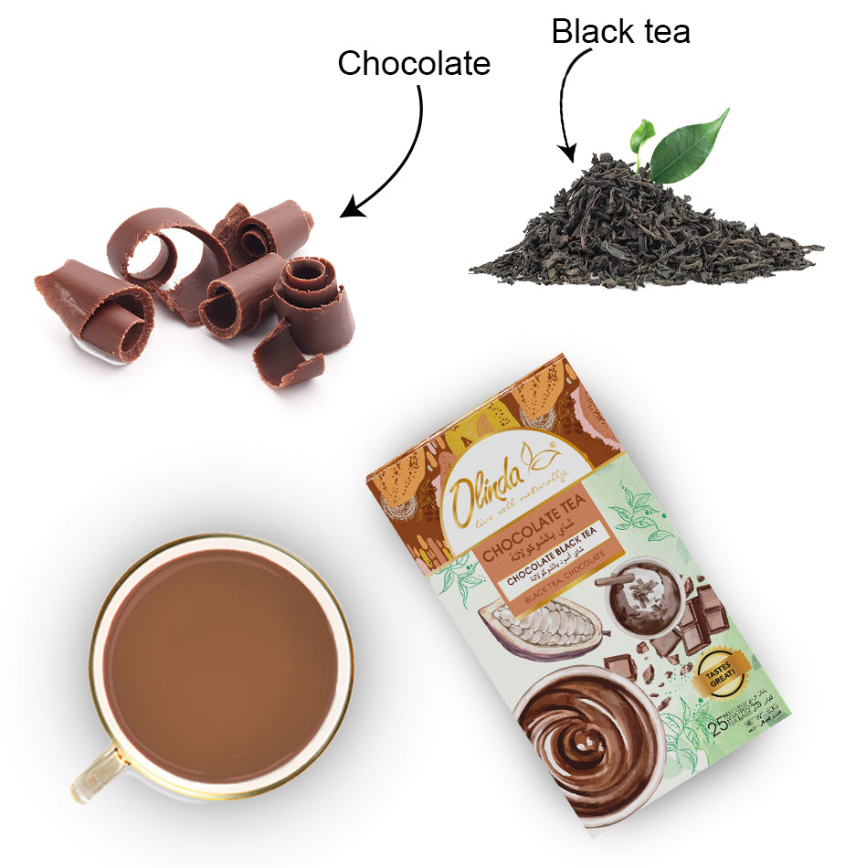 Chocolate Tea 25 Tea Bags- Olinda Teas