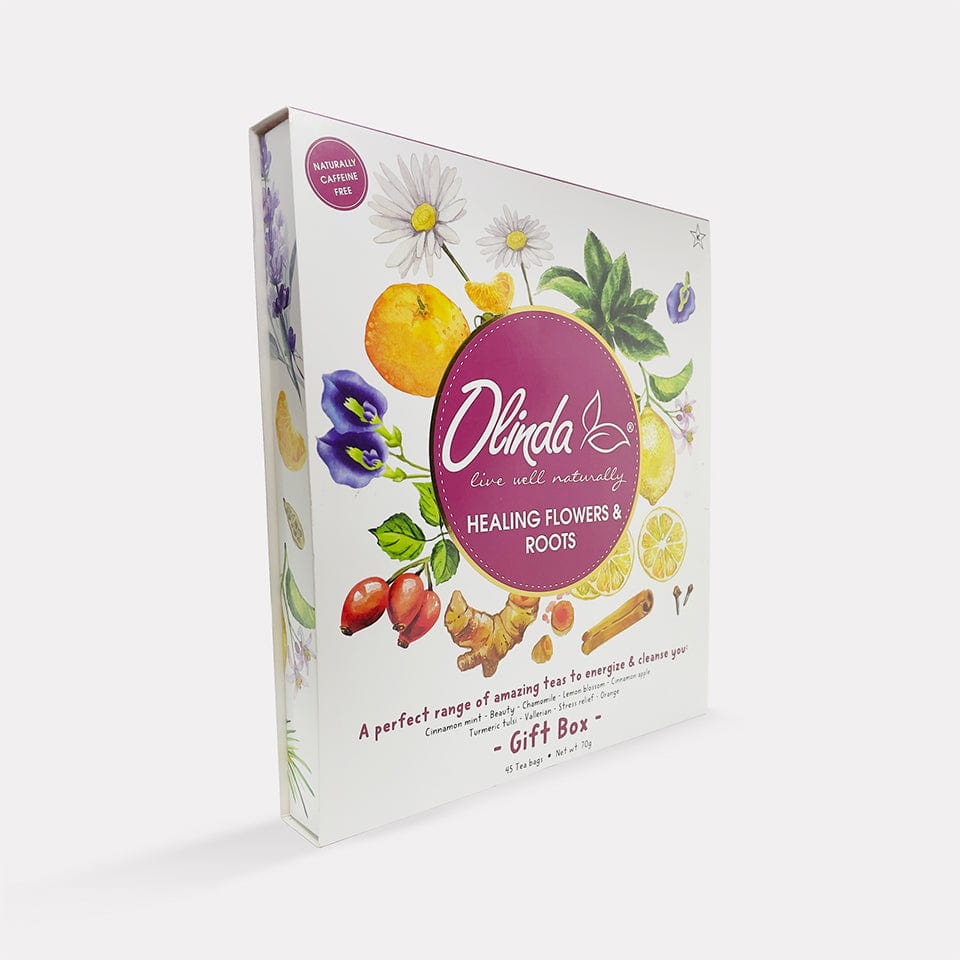 Set of 9 Gift box- Healing Flowers & Roots - Olinda Teas