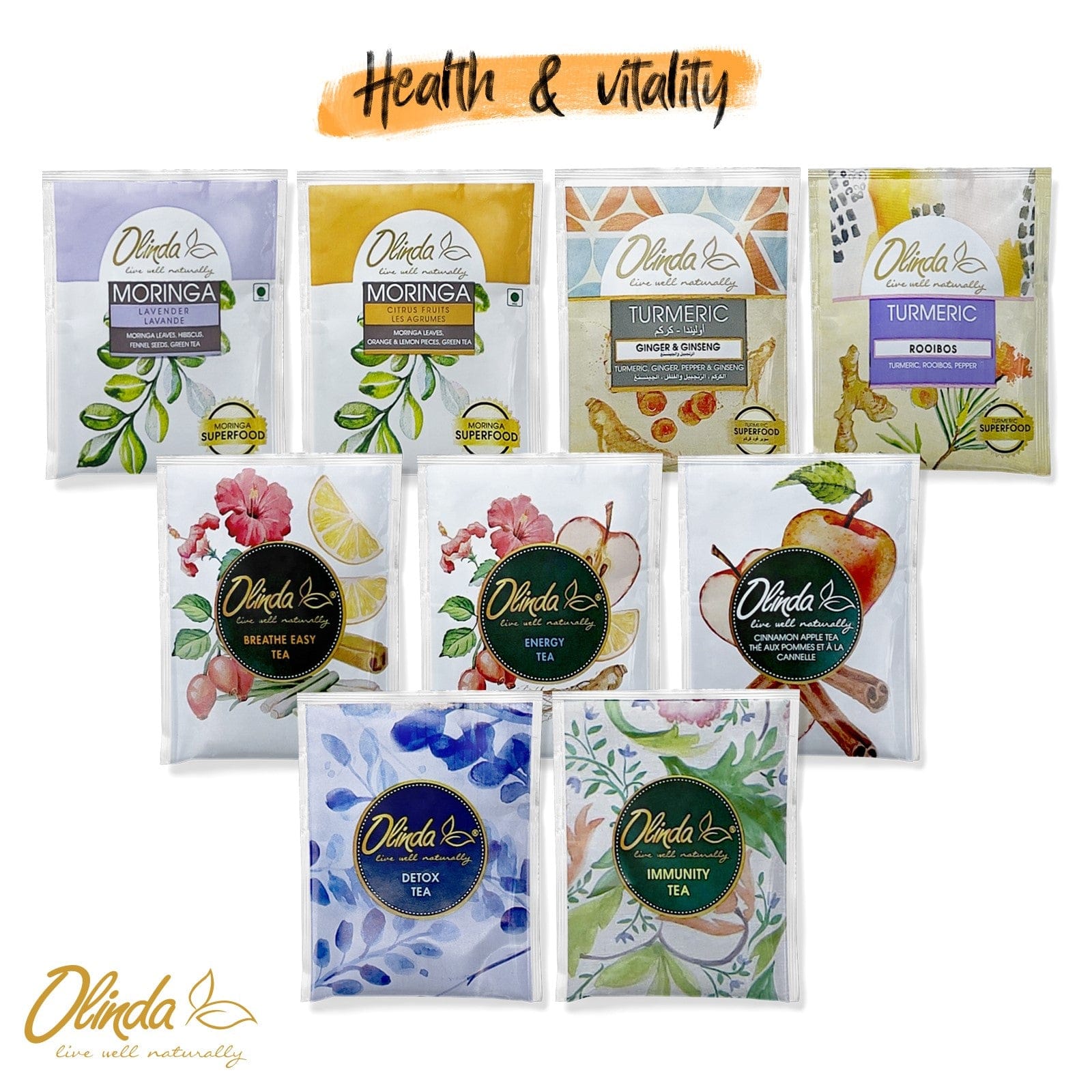 Set of 9 Gift box- Health & Vitality